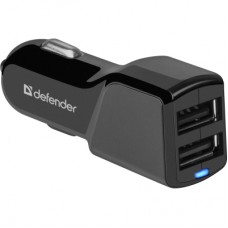 Зарядное устройство Defender UCA-34 2xUSB, 5V / 3.4A (83834)