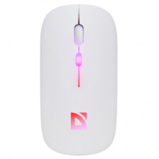 Мышка Defender Touch MM-997 Silent RGB Wireless RGB White (52998)