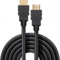 Кабель мультимедийный HDMI M to HDMI M 2.0m V1.4 black Defender (87336)