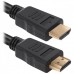 Кабель мультимедийный HDMI M to HDMI M 2.0m V1.4 black Defender (87336)