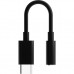 Перехідник USB-C M to 3.5mm F 0.1m black Defender (63011)