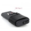 Блок питания к ноутбуку Dell 130W 20V/6.5A, 15V/3A, 9V/3A, 5V/3A, TYPE-C, oval-корпус (A40348)