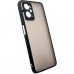Чохол до мобільного телефона Dengos Matte OPPO A96 4g (black) (DG-TPU-MATT-112)