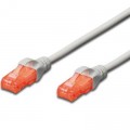 Патч-корд 1м, CAT 6 UTP, AWG 26/7, Cu, LSZH Digitus (DK-1617-010)