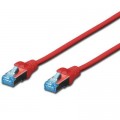 Патч-корд Digitus 5м, cat.5e, SF-UTP, AWG 26/7, red (DK-1531-050/R)