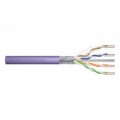 Кабель мережевий Digitus FTP 305м, cat 6, CU, AWG23/1, LSZH-1, violet (DK-1623-VH-305)