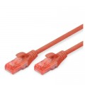 Патч-корд 1м, CAT 6 UTP, AWG 26/7, Cu, LSZH, red Digitus (DK-1617-010/R)