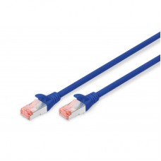 Патч-корд 0.5м, CAT 6 S-FTP, AWG 27/7, LSZH, blue Digitus (DK-1644-005/B)