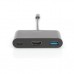 Переходник USB-C to HDMA 2xUSB Digitus (DA-70855)