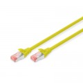 Патч-корд 0.5м, CAT 6 S-FTP, AWG 27/7, LSZH, yellow Digitus (DK-1644-005/Y)