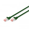 Патч-корд 2м, CAT 6 S-FTP, AWG 27/7, LSZH, green Digitus (DK-1644-020/G)