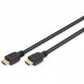 Кабель мультимедийный HDMI to HDMI 2.0m Digitus (AK-330124-020-S)