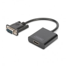 Переходник VGA to HDMI (M/F), Full HD Digitus (DA-70473)