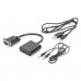 Переходник VGA to HDMI (M/F), Full HD Digitus (DA-70473)