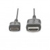 Кабель мультимедійний HDMI M to HDMI mini M 2.0m black Digitus (DB-330121-020-S)