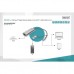 Перехідник USB-C + USB 3.0 to RJ45 2500Mbps Ethernet Digitus (DN-3028)