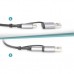 Перехідник USB-C + USB 3.0 to RJ45 2500Mbps Ethernet Digitus (DN-3028)