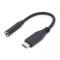 Перехідник USB-C M to 3.5mm F 0.2m Digitus (AK-300321-002-S)