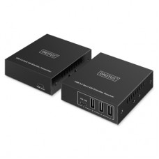 Адаптер Digitus USB extender 100 m RJ-45 to 3xUSB-A + 1xUSB-C (DA-73121)