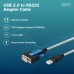 Кабель для передачи данных Digitus USB to COM M 1.8m RS232 FTDI black (DA-70170)