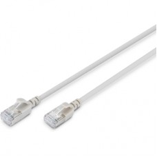 Патч-корд 0.5м, FTP, cat.6A, Sliim, AWG 32/7, Cu, LSZH, grey Digitus (DK-1632-A-005S)