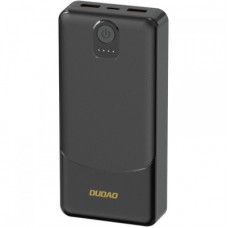 Батарея универсальная Dudao 10000mAh K10 12W, 2*USB-A, USB-C(IN), Black (6977196682164)