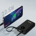 Батарея универсальная Dudao 20000mAh K14+ 22.5W, PD, QC, USB-A, USB-C(In/Out), with built-in USB-C/Lightning cables, Black (6977196680016)