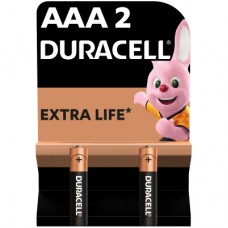 Батарейка Duracell AAA лужні 2 шт. в упаковці (5000394058170 / 81484984)