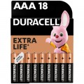 Батарейка Duracell AAA MN2400 LR03 * 18 (5000394107557 / 81546741)