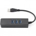 Переходник Dynamode USB 3.0 Type-A - RJ45 Gigabit Lan, 3*USB 3.0 (USB3.0-Type-A-RJ45-HUB3)