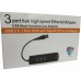 Концентратор Dynamode USB 3.0 Type-A - RJ45 Gigabit Lan, 3*USB 3.0 (USB3.0-Type-A-RJ45-HUB3)