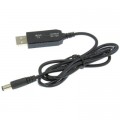 Кабель живлення USB 2.0 AM to DC 5.5 х 2.1 mm 1.0m 5V to 12V Dynamode (DM-USB-DC-5.5x2.1-12V)