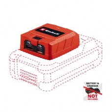 Адаптер для инструмента Einhell USB аккумуляторный TC-CP 18 Li USB A/C - Solo, PXC, 18В, Type-A/Type-C, 2A (4514148)