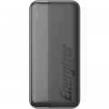Батарея універсальна Energizer 10000mAh 15W, USB-А, 2*USB-C, Black (UE10050CC)