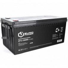Батарея до ДБЖ Europower 12В 200Ач (EP12-200M8)