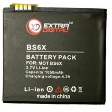 Акумуляторна батарея Extradigital Motorola BS6X (1650 mAh) (DV00DV6134)