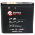 Акумуляторна батарея Extradigital Nokia BP-6M (1000 mAh) (DV00DV1187)