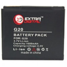 Аккумуляторная батарея для телефона Extradigital HTC G20 (1600 mAh) (BMH6386)