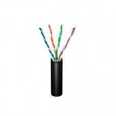 Кабель мережевий FinMark UTP CAT5e 4P 24AWG PE B 305m Pull Box внешний (049316)