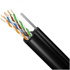 Кабель сетевой FinMark UTP CAT5e 4P 24AWG PE-M B 305m Drum, внешний, проволка 1,2мм (049317)