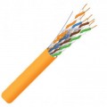 Кабель сетевой FinMark FTP 305м, CAT5e 4P 24AWG LSZH Orange Pull Box (262042)