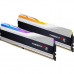 Модуль памяти для компьютера DDR5 32GB (2x16GB) 8000 MHz Trident Z5 RGB Silver G.Skill (F5-8000J3848H16GX2-TZ5RS)
