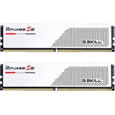 Модуль пам'яті для комп'ютера DDR5 32GB (2x16GB) 5200 MHz Ripjaws S5 Matte White G.Skill (F5-5200J4040A16GX2-RS5W)