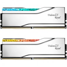 Модуль пам'яті для комп'ютера DDR5 32GB (2x16GB) 7200 MHz Trident Z5 Royal Silver G.Skill (F5-7200J3445G16GX2-TR5S)