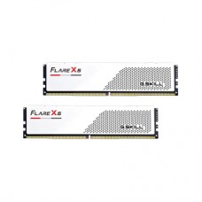 Модуль пам'яті для комп'ютера DDR5 32GB (2x16GB) 6400 MHz Flare X5 Matte White G.Skill (F5-6400J3240G16GX2-FX5W)