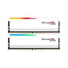 Модуль памяти для компьютера DDR5 64GB (2x32GB) 6000 MHz Ripjaws M5 Neo RGB Matte White G.Skill (F5-6000J3636F32GX2-RM5NRW)