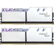 Модуль памяти для компьютера DDR4 32GB (2x16GB) 3200 MHz TridentZ RGB ROYAL Silver G.Skill (F4-3200C16D-32GTRS)