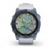 Смарт-часы Garmin fenix 7X Sapph Sol Mineral Blue, GPS (010-02541-15)
