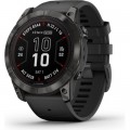 Смарт-часы Garmin fenix 7X Pro Saph Solar, Carbon Gray Ti w/Black Band, GPS (010-02778-11)