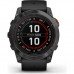 Смарт-часы Garmin fenix 7X Pro Sol, Slate Gray Stl w/Black Bnd, GPS (010-02778-01)